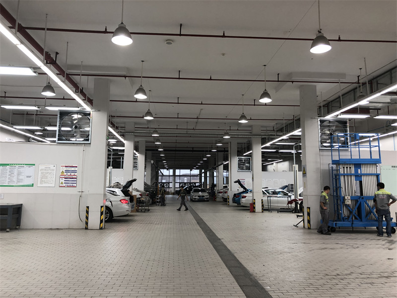 順德品牌4S店環(huán)境空間通風(fēng)降溫案例